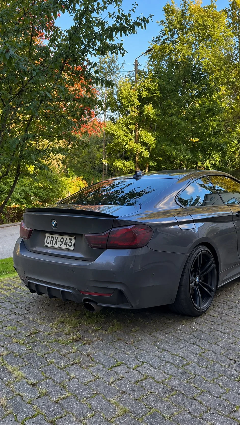 Basic Wash, BMW 4 Coupe – ennen